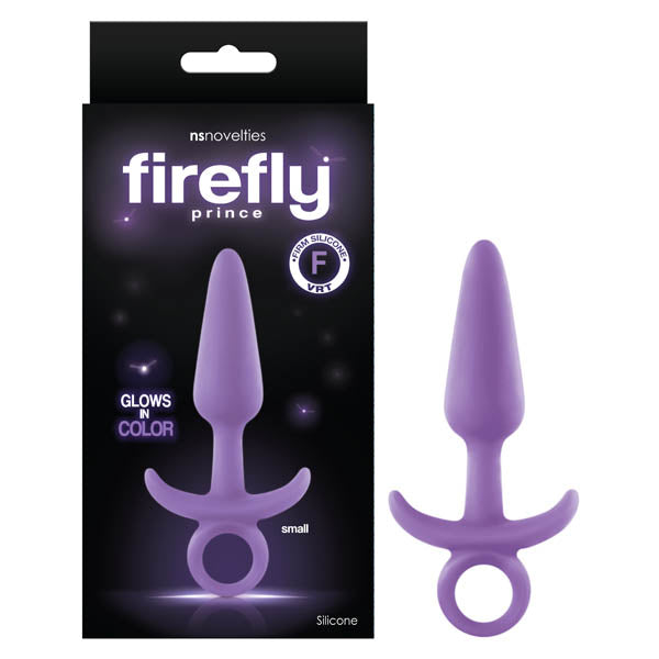 NS Novelties Firefly Prince glow-in-dark silicone cock ring - ClubX Australia
